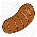 Sausage Fast Food Junk Food Icon