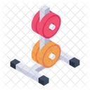 Barbell Rack  Icon