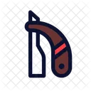 Barber Razor Blade Icon