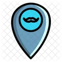 Barber Shop Location  Icon