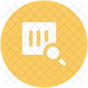 Barcode Magnifying Upc Icon