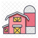 Barn Farm Building Icon