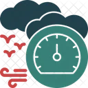 Barometer Atmospheric Pressure Gauge Weather Predictor Icon