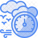 Barometer Atmospheric Pressure Gauge Weather Predictor Icon