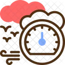 Barometer Atmospheric Pressure Gauge Weather Predictor Icon