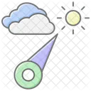 Barometer Falling Lineal Color Icon Icon