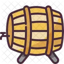 Barrel Dispenser Beverage Icon