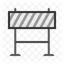 Barricade Barrier Work Icon