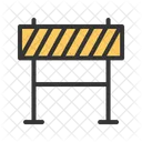 Barricade Barrier Work Icon