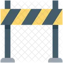 Traffic Barrier Road Barrier Construction Barrier Icon