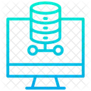 Computadora de base de datos  Icono