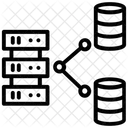 Base De Datos Vinculada Servidor Vinculado Conexion SQL Icono