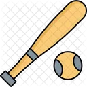 Baseball playing  Icon