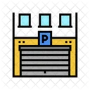 Basement Parking Underground Parking Parking Place Icon