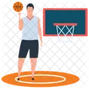 Basketball Player  Icon