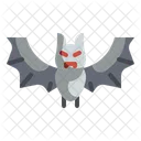 Bat Spooky Scary Icon