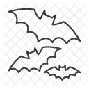 박쥐 할로윈 무서운 아이콘
