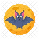 Bat moon  Icon