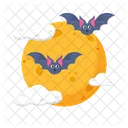 Bat moon  Icon