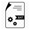 Batch File Batch Data Batch Script Icon
