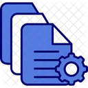 Batch Processing Research Development Icon