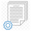 Batch Processing Document Icon