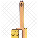 Bath brush on hook  Icon