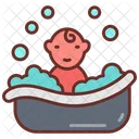 Bathing Shower Washing Icon