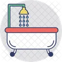 Shower Tub Bath Icon