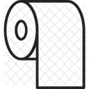 욕실 청소용 종이 종이 롤 아이콘