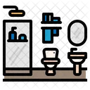 Bathroom Home Decoration Icon