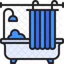 Bathroom Bathtub Hotel Icon