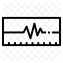 Attaque Frequence Cardiaque Ecg Icône