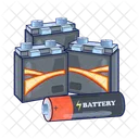 Battery Energy Technology Icon