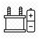 Battery Energy Storage Inverter Icon