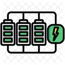 Battery Storage Power Storage Battery Icon