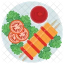 Chicken Shashlik Sticks Icon