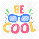 Be Cool Cool Glasses Eyeglasses Icône