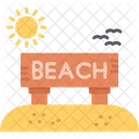 Beach  Icon