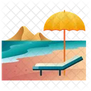 Beach chair  Icon