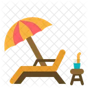 Beach Chair  Icon