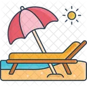 Beach chair  Icon