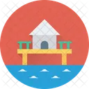 Beach Home Summer Icon