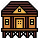 Beach Hut  Symbol