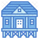 Beach Hut  Symbol