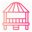 Beach Hut  Symbol