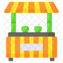 Beach Stall Hut Icon