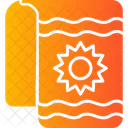 Beach towel  Icon