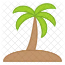 Beach Tree  Icon