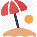 Beach umbrella  Icon